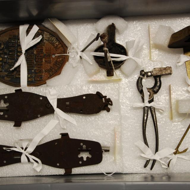 Bouwplaats van het Museum van Verpakte Voorwerpen (1) ©mairie D'allevard Les Bains